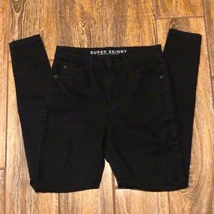 M & S Super Skinny Black Jeans - Size 6 - $12